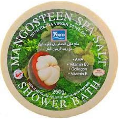 YOKO Mangosteen SPA Salt Shower Bath(Jar) 8.33 Oz / 250gr