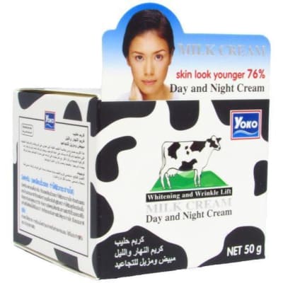 Yoko Milk Cream Day and Night Cream 50gm saffronskins.com 