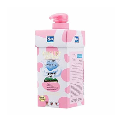 Yoko Yogurt Milky Body Lotion 400ml saffronskins.com 