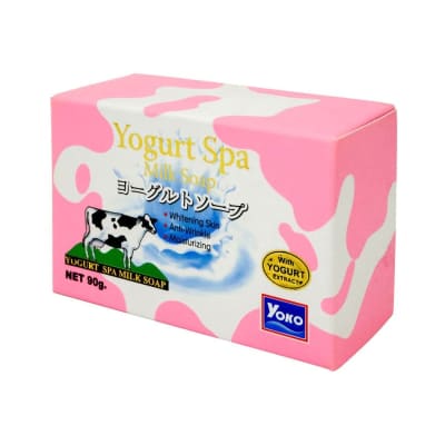 Yoko Yogurt Spa Milk Soap 80gm ( Pack of 3 ) saffronskins.com 