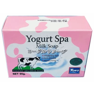 Yoko Yogurt Spa Milk Soap 80gm ( Pack of 3 ) saffronskins.com 