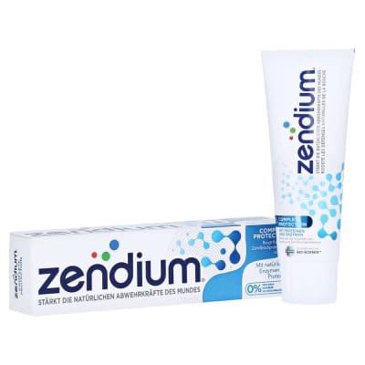 Zendium Complete Protection Toothpaste 75ml saffronskins.com 