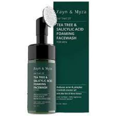 Zyne & Myza Tea Tree & Salicylic Acid Foaming Facewash for 